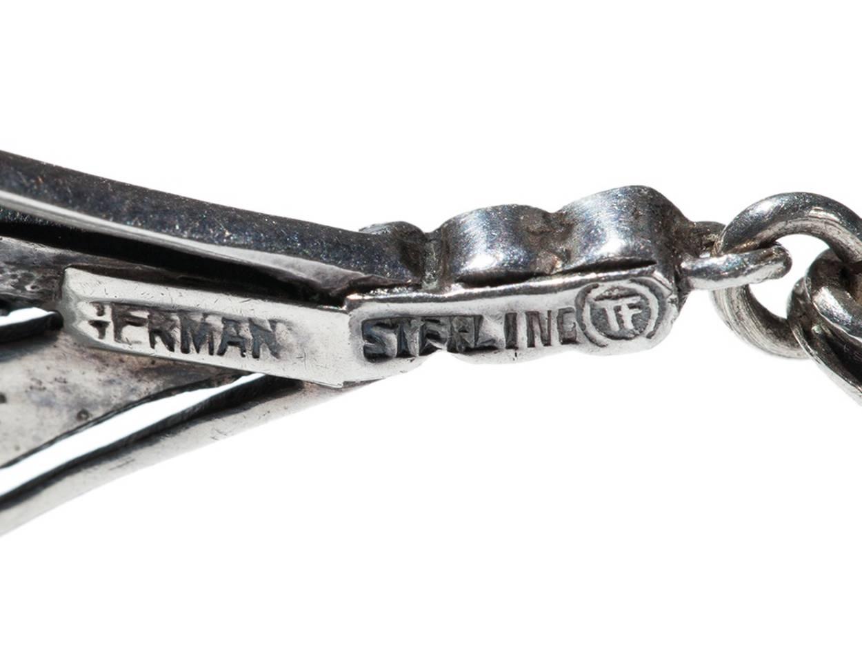 Theodor Fahrner Carnelian Marcasite Silver Pendant and Chain In Excellent Condition For Sale In Berlin, DE
