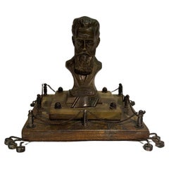 Theodor Herzl Viennese Bronze Bust