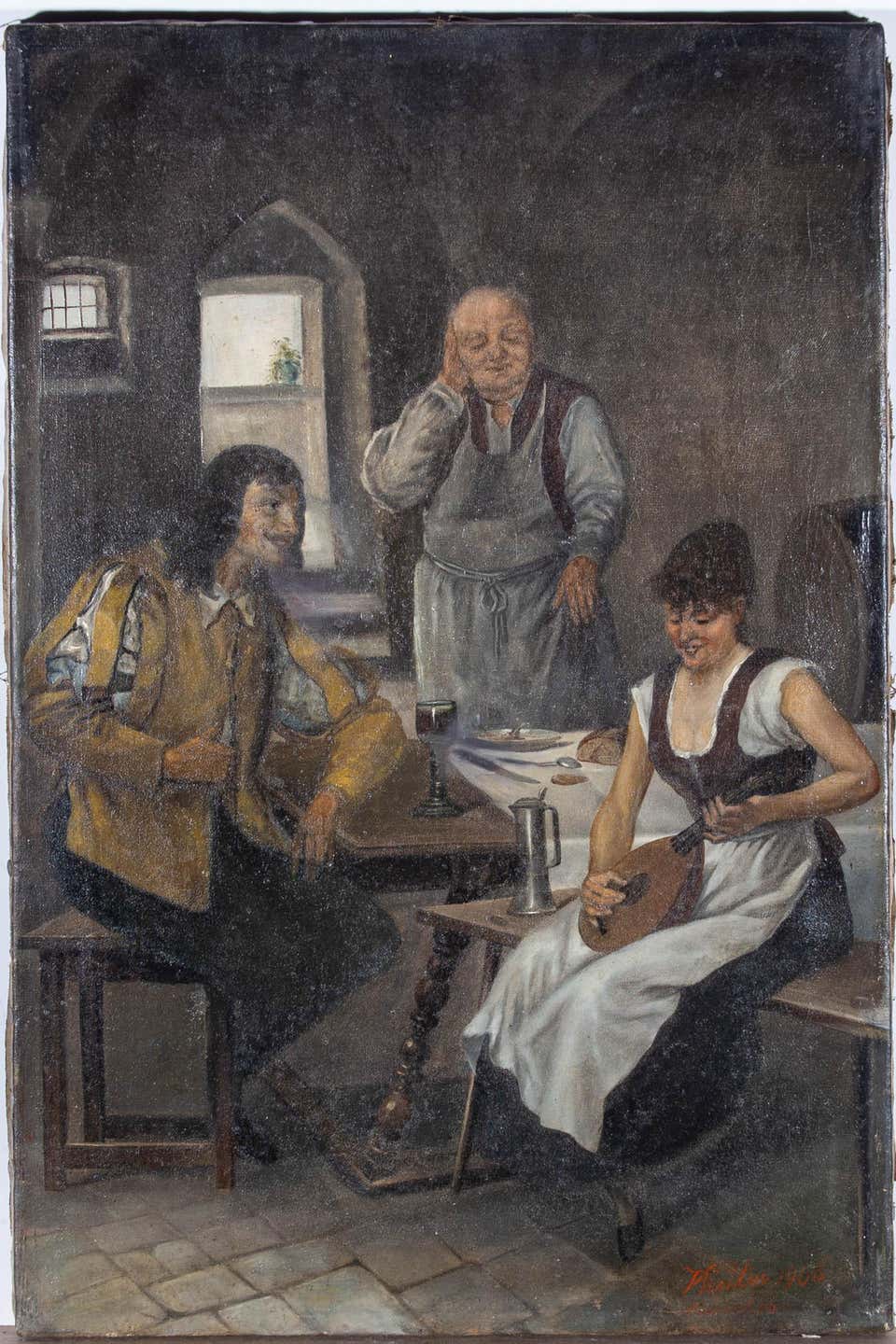 David W. Haddon - David W. Haddon (fl. 1884-1911) - English Oil ...