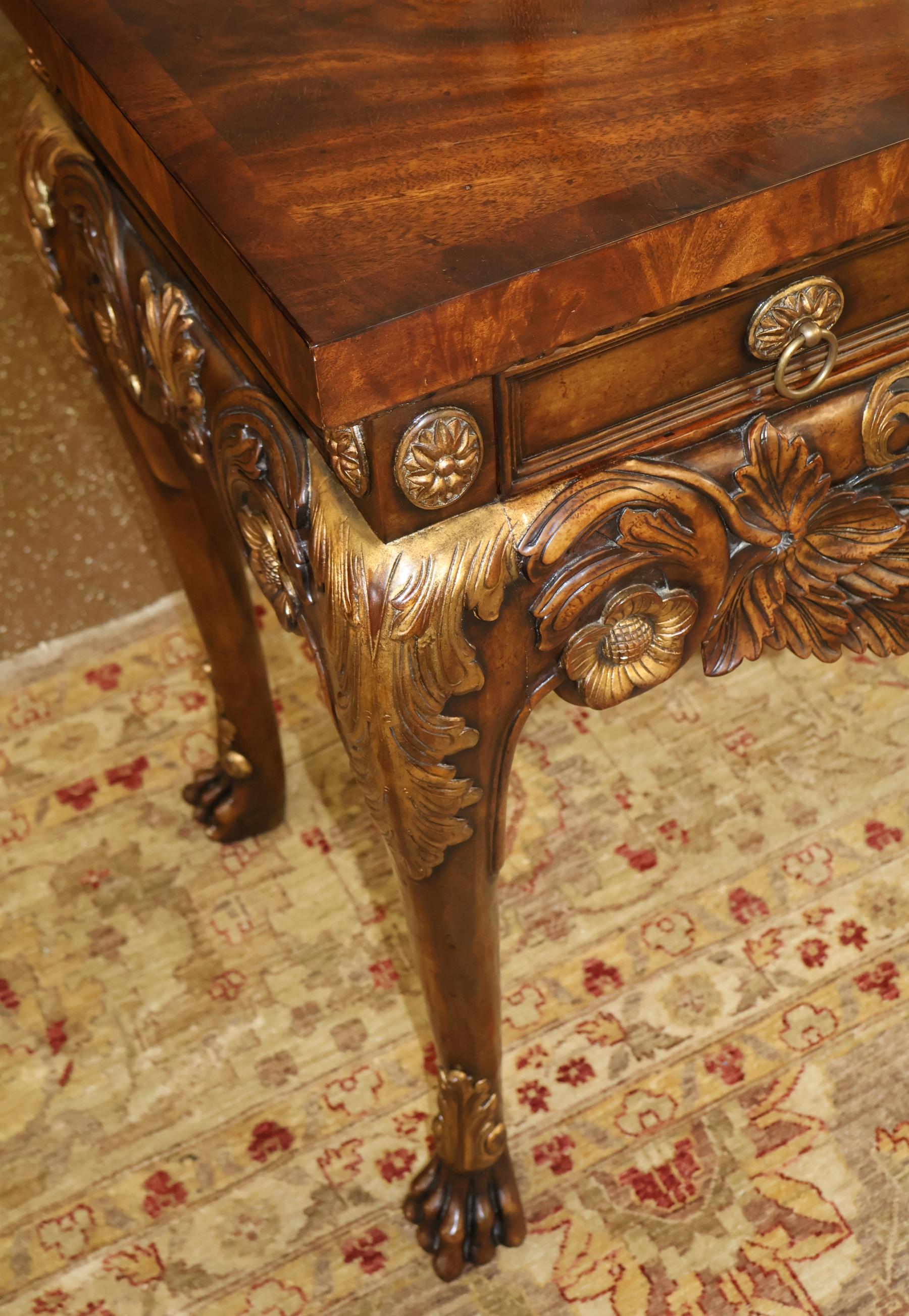 Theodore Alexander Althorp Mahogany Carved George II Buffet Server Sideboard For Sale 3
