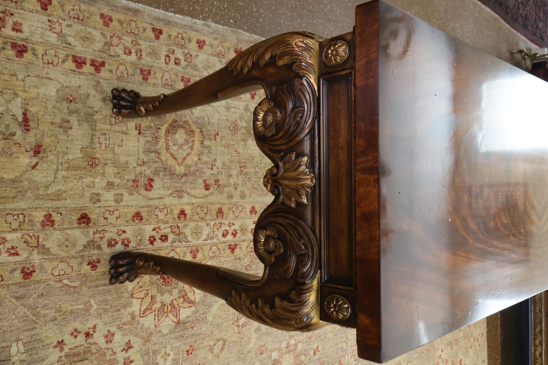 Theodore Alexander Althorp Mahogany Carved George II Buffet Server Sideboard For Sale 4