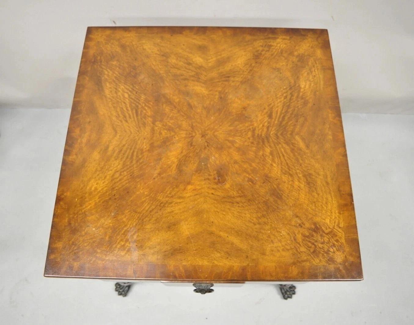 Theodore Alexander Althorp Regency Mahogany One Drawer Side Table A L50046 For Sale 1