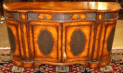 Theodore Alexander Armoury Collection Burled & Metal Buffet Server Sideboard