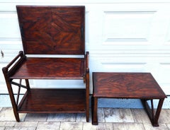 Theodore Alexander Bromwich Nesting Side Table with Serving Tray