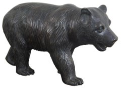 Theodore Alexander Bronze Bear Statue Sculpture 101-287