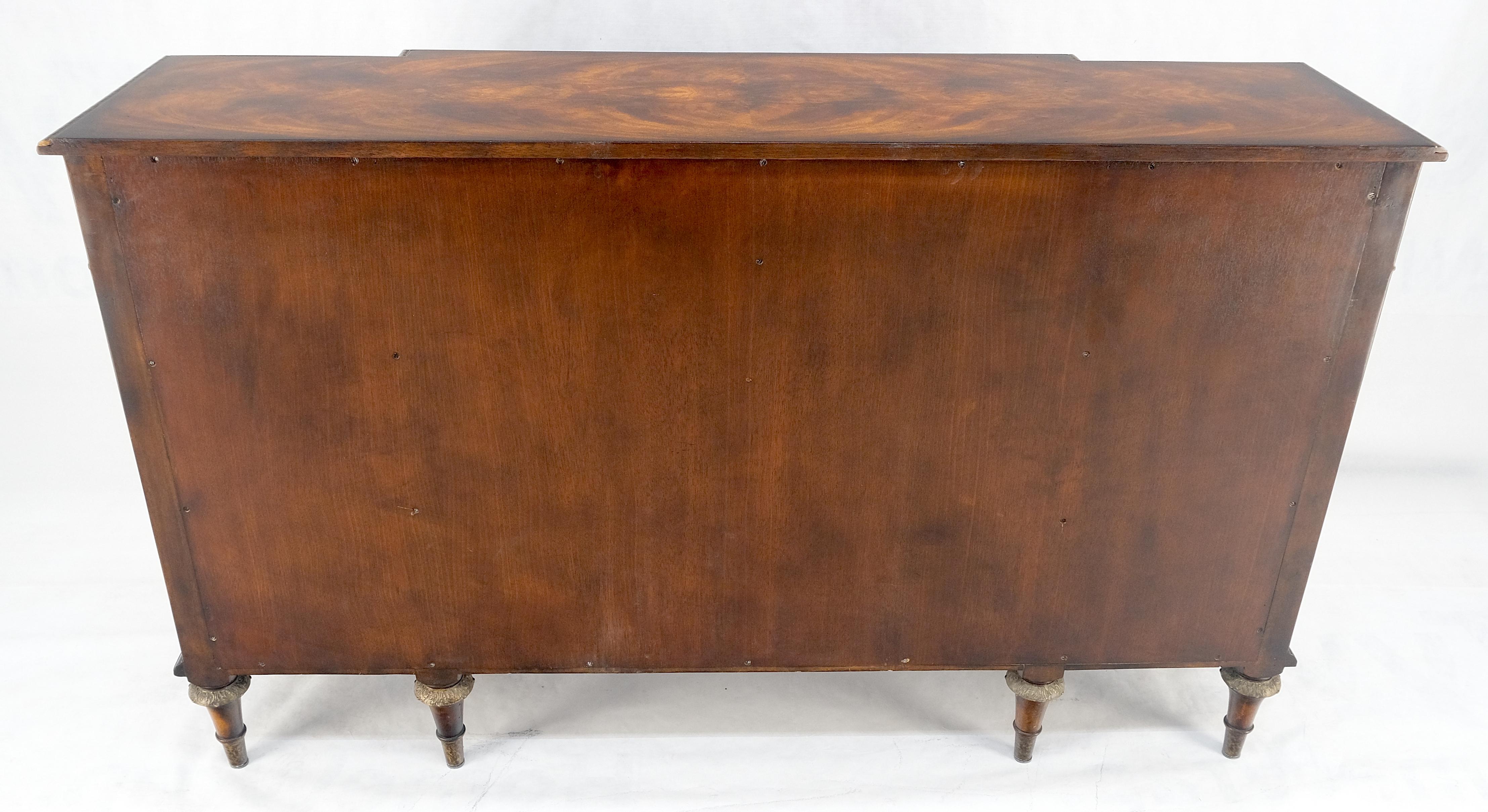 Theodore Alexander Credenza Buffet Credenza Console in legno di radica Stupefacente MINT in vendita 12