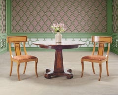 Theodore Alexander Castle Bromwich Mahogany Jupe Dining Table