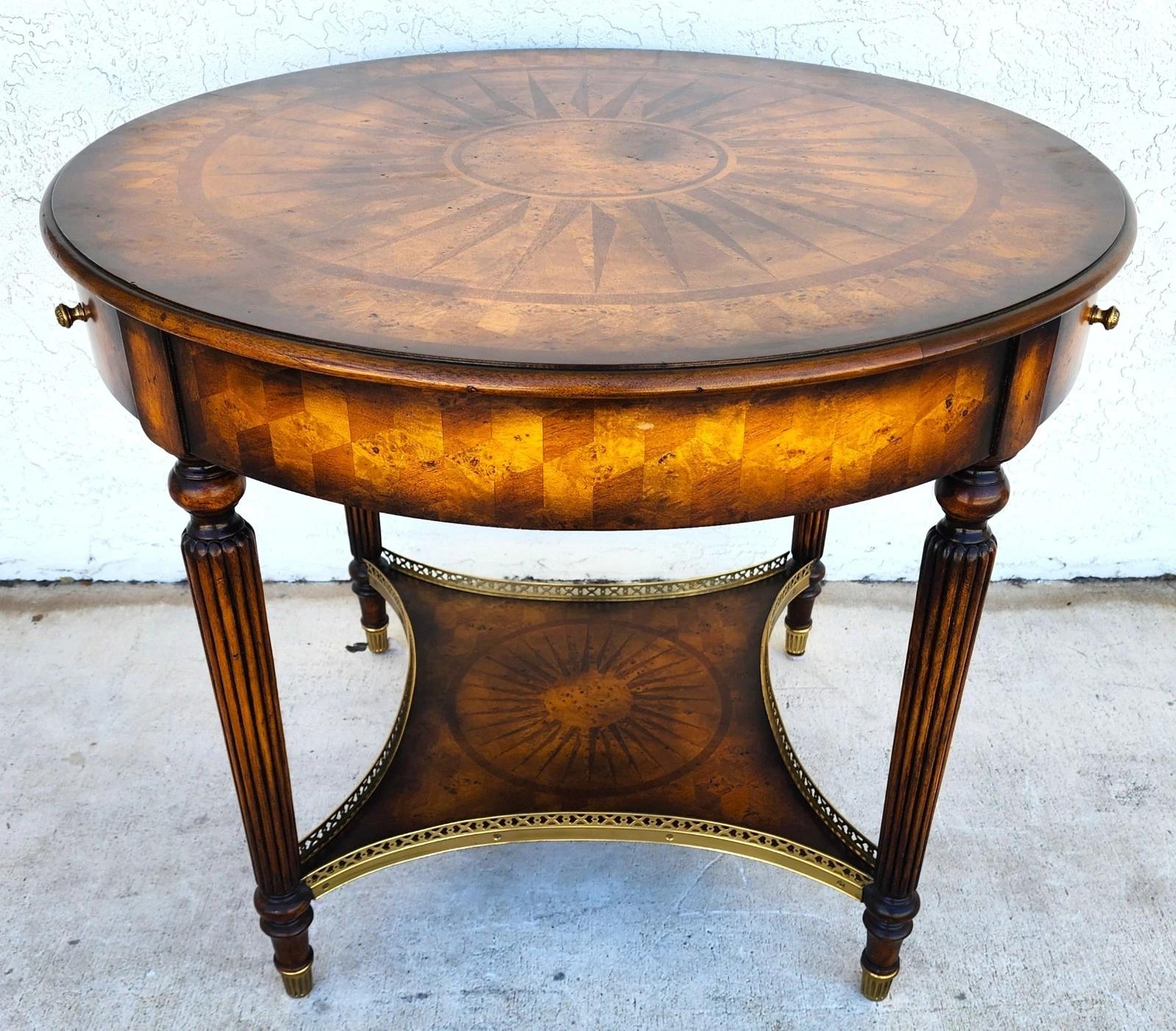 Late 20th Century Theodore Alexander Center Occasional Table For Sale