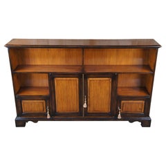 Retro Theodore Alexander Chateau Du Vallois Console Sideboard Bookcase Cabinet