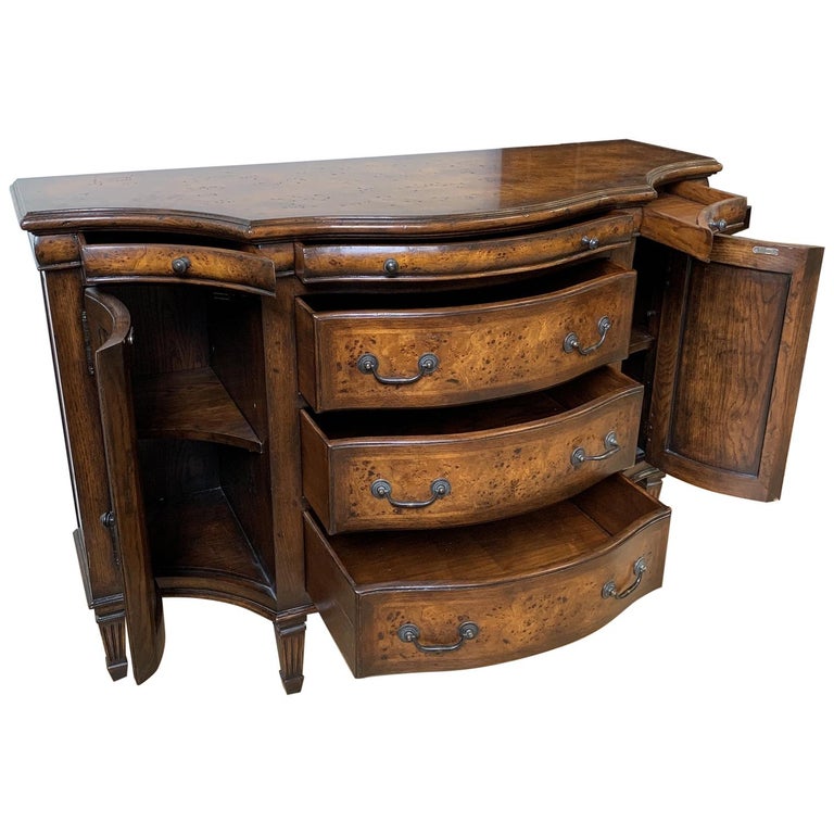 Theodore Alexander Curved Front Sideboard For Sale at 1stDibs