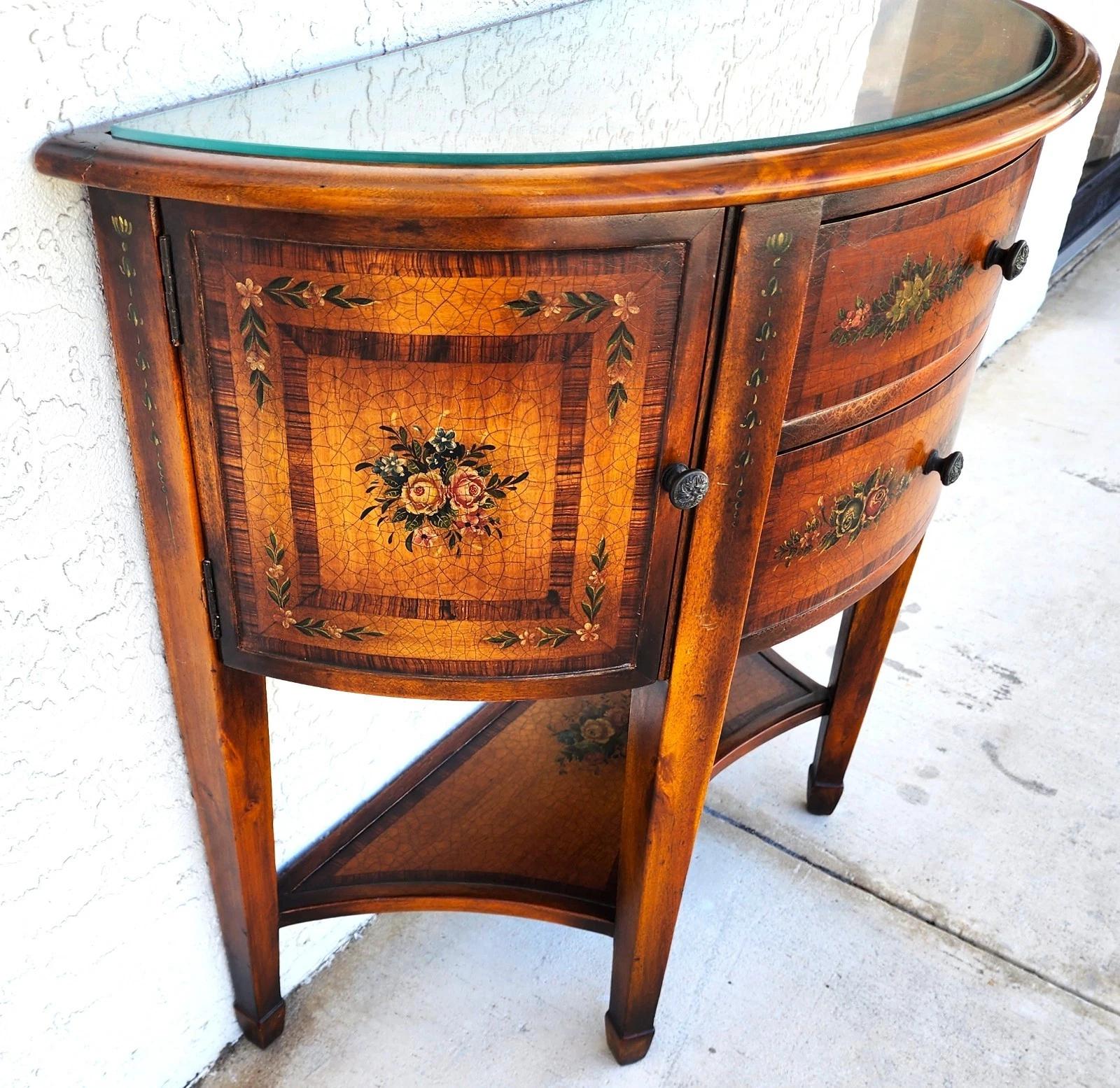 Theodore Alexander Demilune Mesa Consola Aparador Armario en venta 2