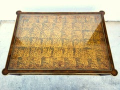 Theodore Alexander Eglomise Collection Cocktail Coffee Table