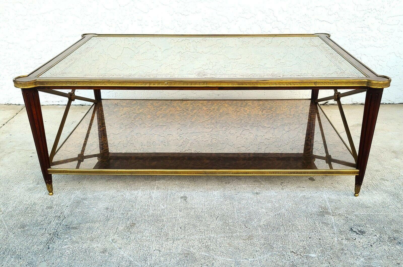 20th Century Theodore Alexander Eglomise Collection Cocktail Coffee Table