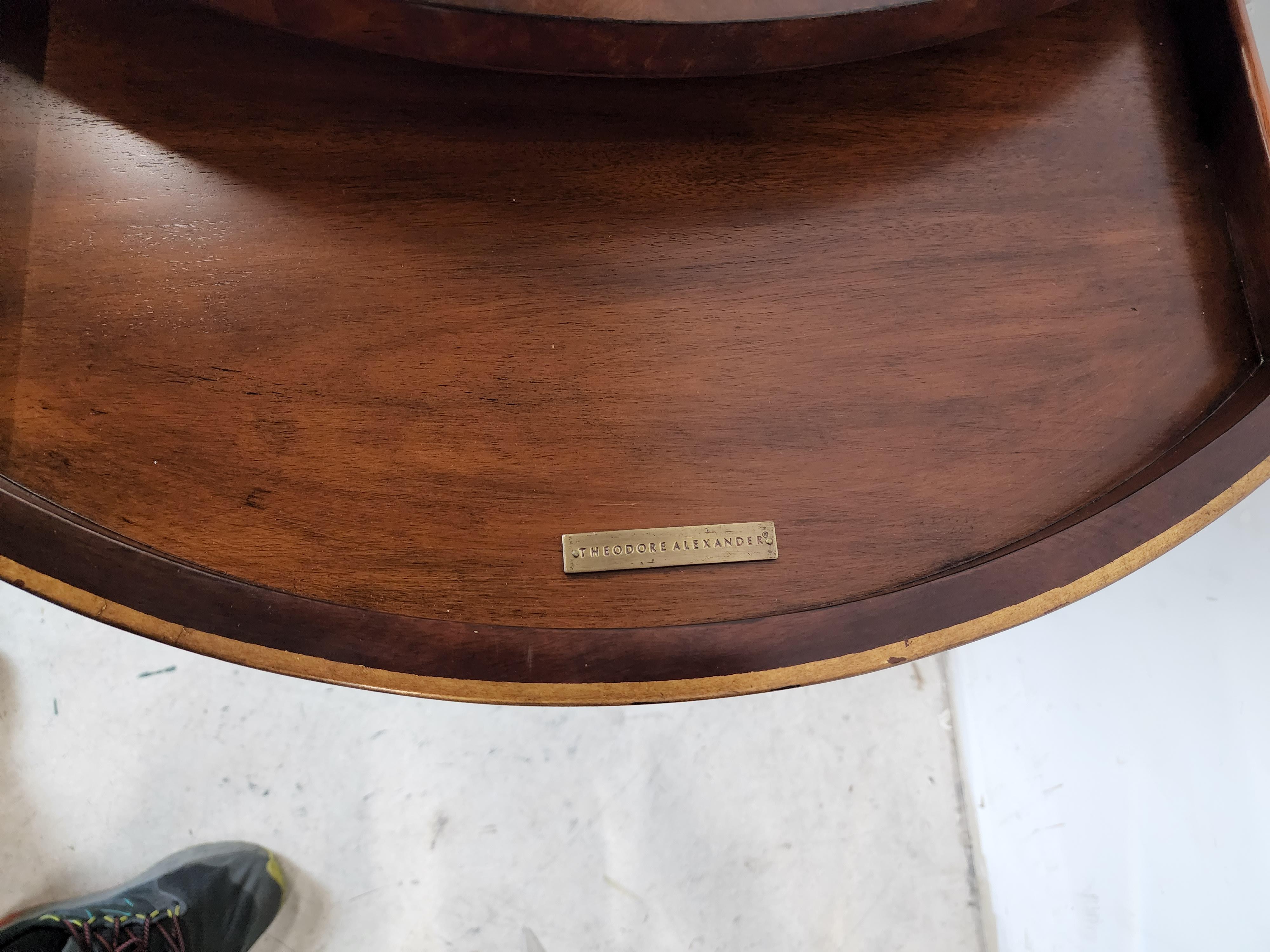 Theodore Alexander Eglomise Occasional Center Side Table 3