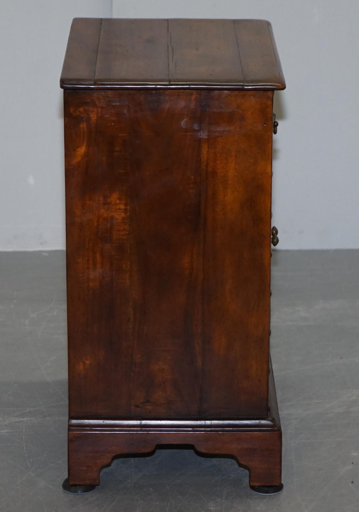 Theodore Alexander Faux Book Fronted Side End Wine Table Butlers Tray Drawers 1