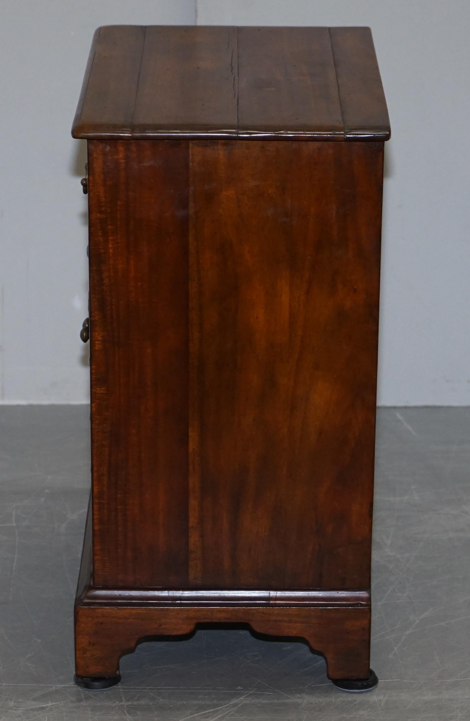 Theodore Alexander Faux Book Fronted Side End Wine Table Butlers Tray Drawers 3