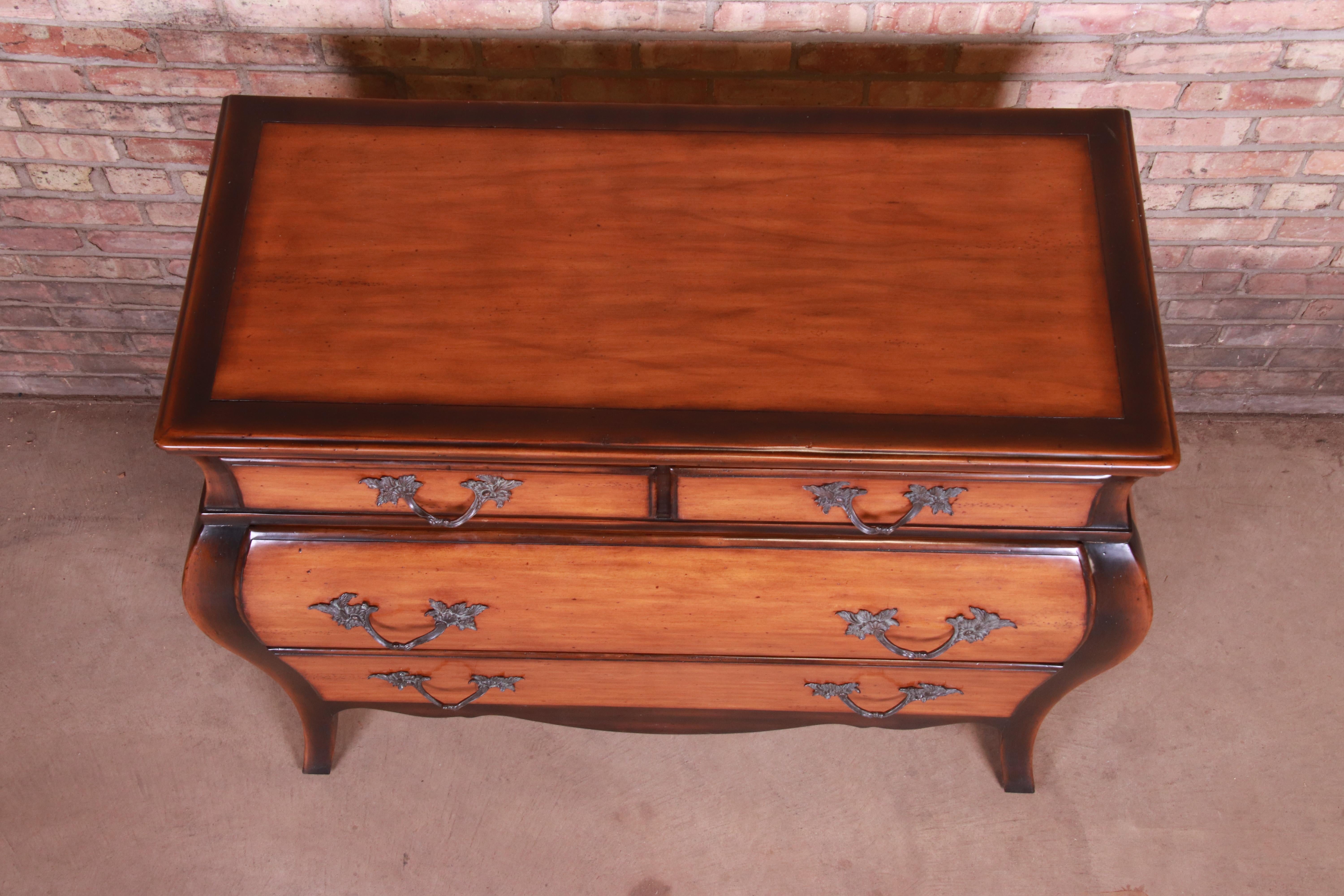 Theodore Alexander French Provincial Louis XV Bombay Chest or Commode 8