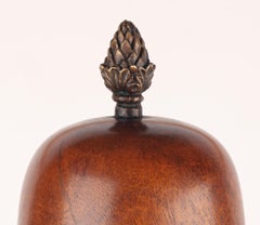 Theodore Alexander Hand Crafted Lidded Wood Meiping Shape Vase