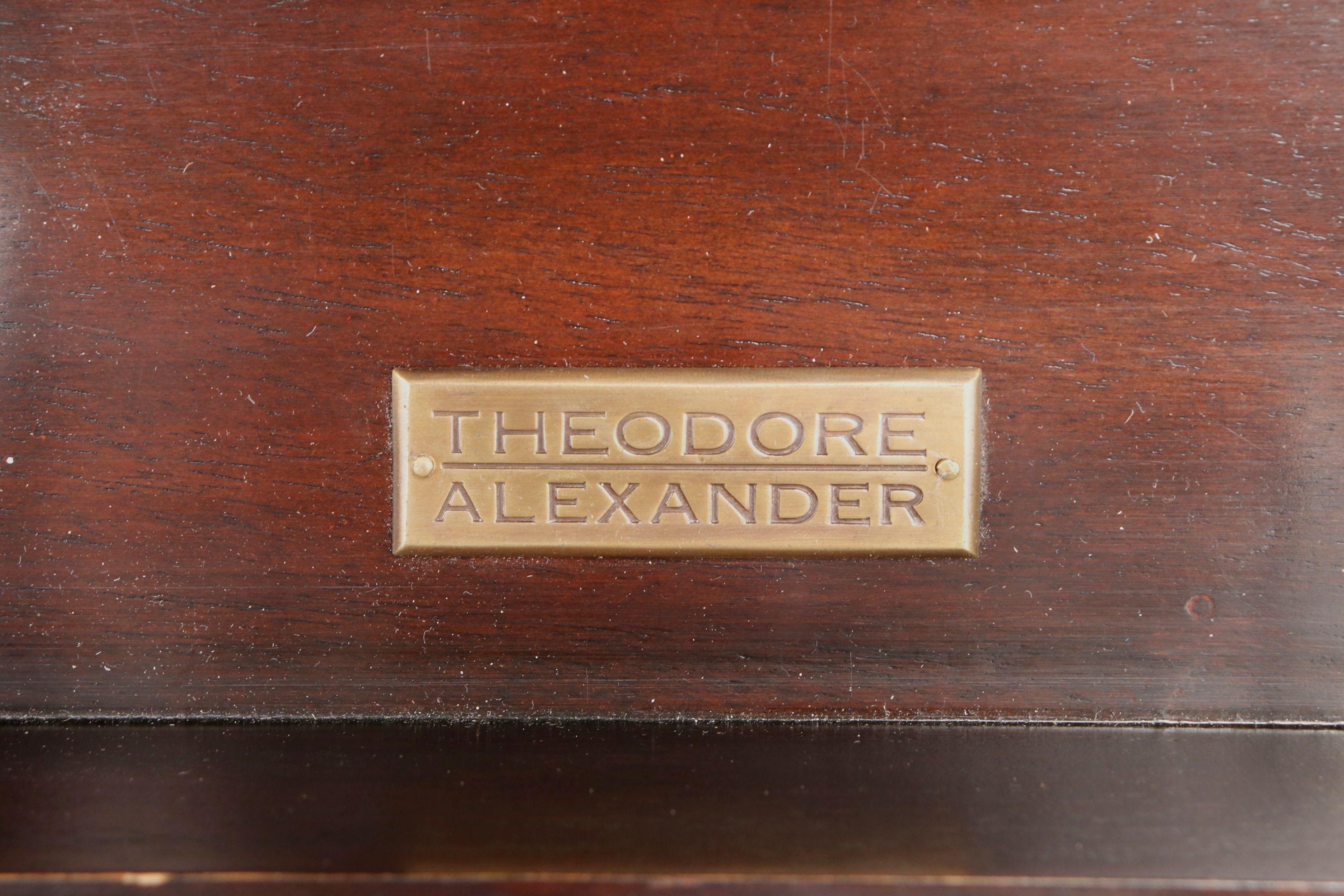 Campaign Theodore Alexander Leather Partners Desk