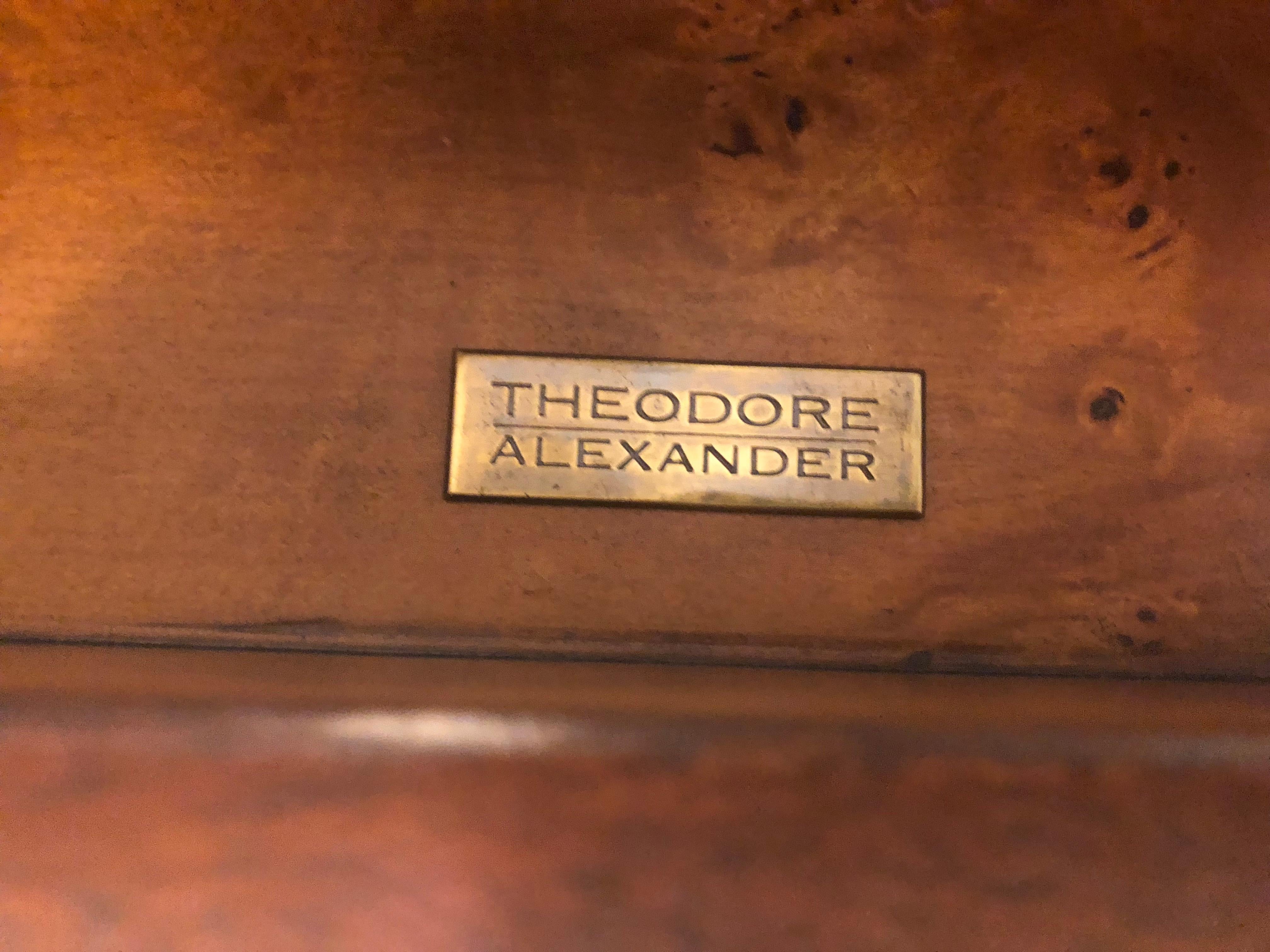 Theodore Alexander Louis XVI Style Console Table In Good Condition In Manhasset, NY
