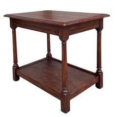 Theodore Alexander Mahogany Side Table