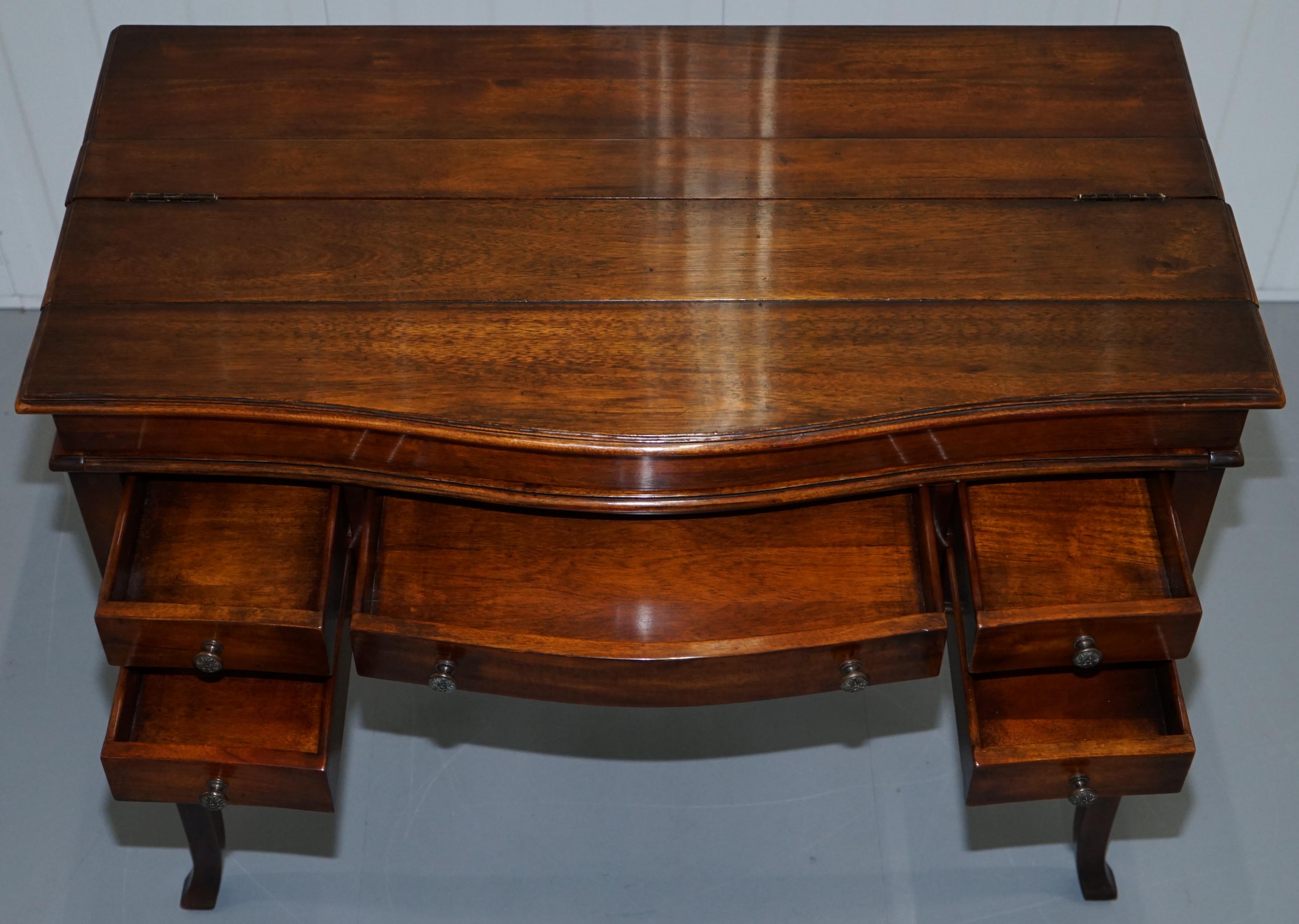 Theodore Alexander Military Campaign Extending Desk Table Bureau Nice 12