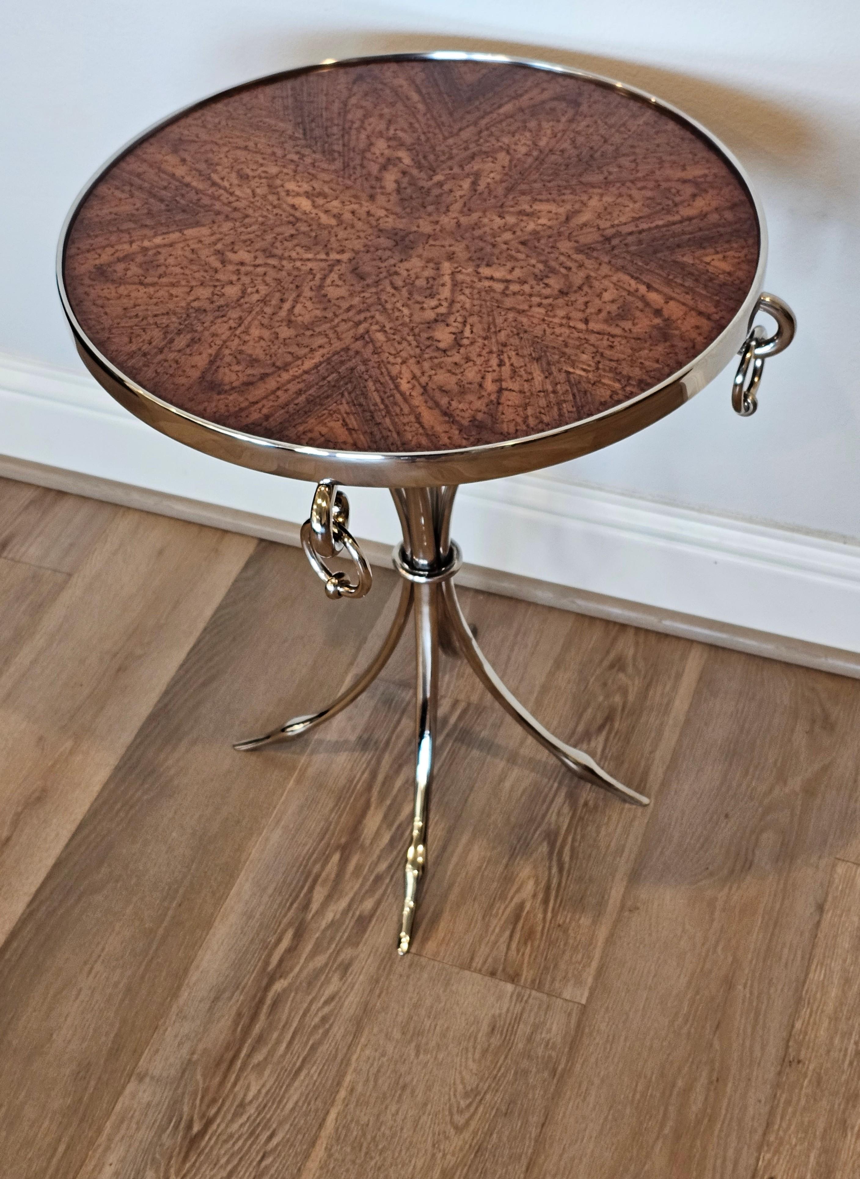 Theodore Alexander Modern Neoclassical End Table  For Sale 1