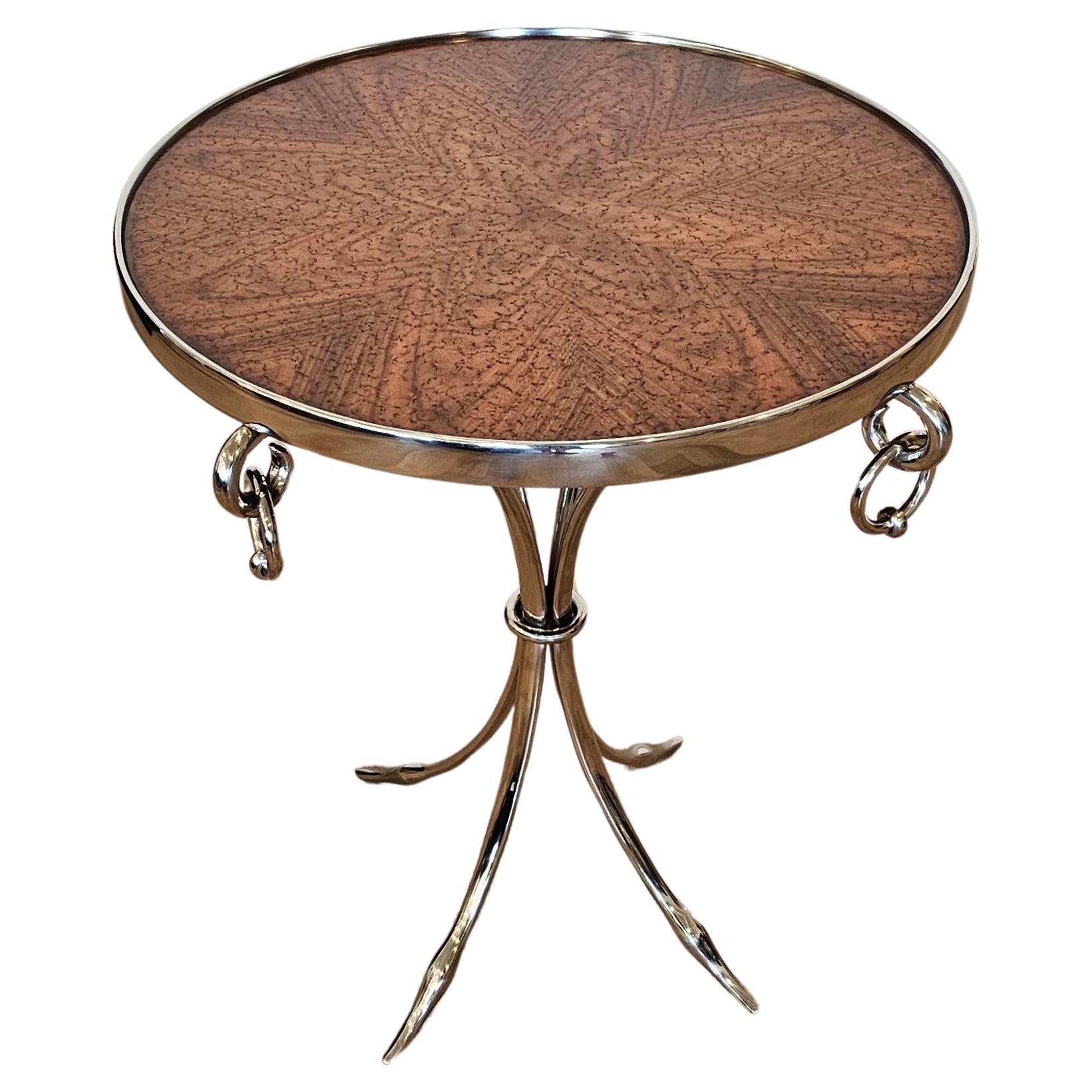 Theodore Alexander Modern Neoclassical End Table 