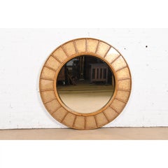 Theodore Alexander Monumental Contemporary Gold Gilt Wall Mirror