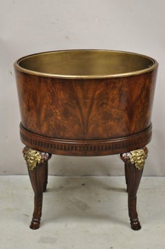 Theodore Alexander Replica George III Mahogany Wine Cellaret Jardiniere