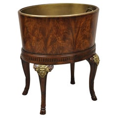 Theodore Alexander Replica George III Mahogany Wine Cellaret Jardiniere