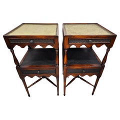 Used THEODORE ALEXANDER Side Tables Nightstands Armoury Collection