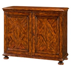 Theodore Alexander Sir John's Castle Bromwich Antique Mahogany Parquetry Cabinet