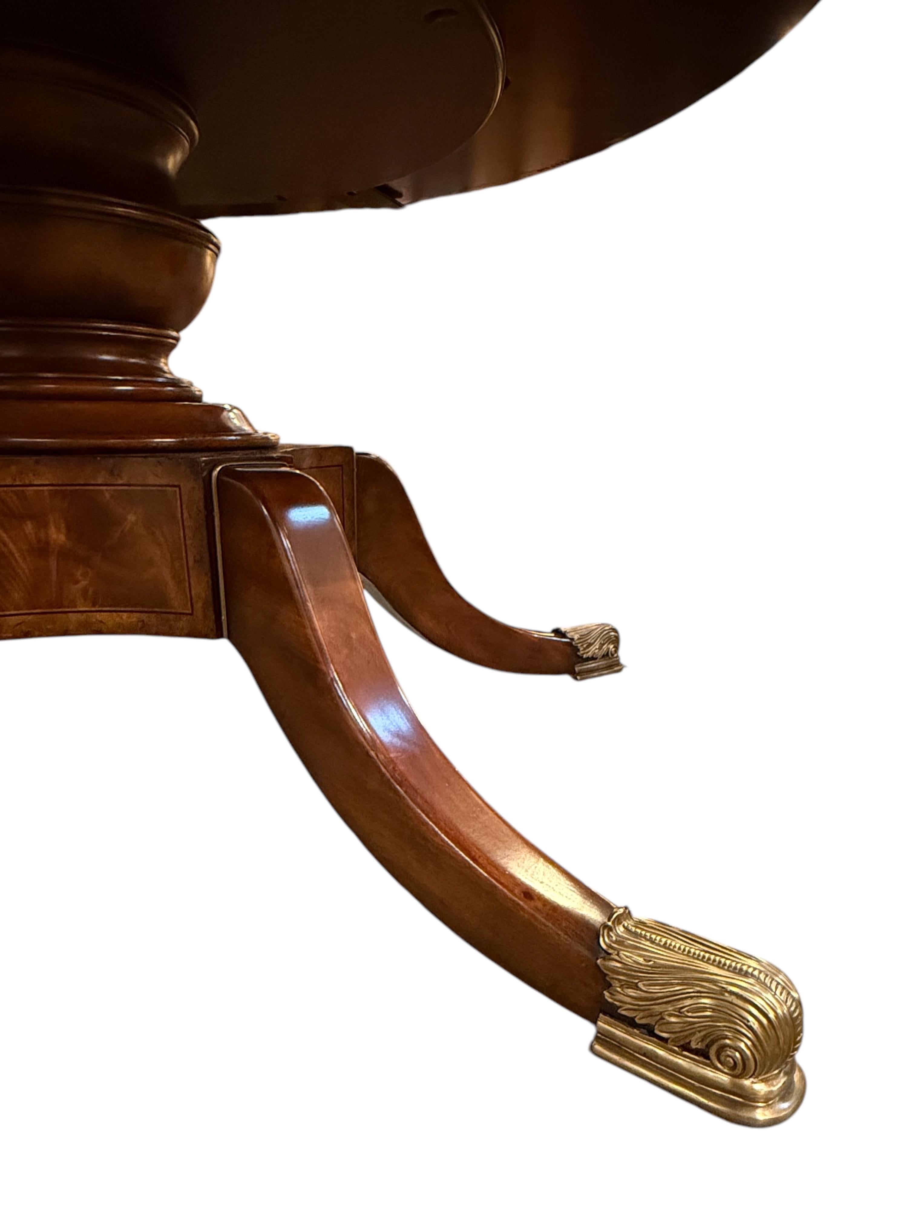 Theodore Alexander the Althorp Patent Jupe Extendable Dining Table 1