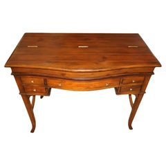 Theodore Alexander The Residency 7100 Bowfront Slide Out Campaigner Writing Desk