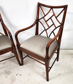 Theodore Alexander Trellis Dining Armchairs