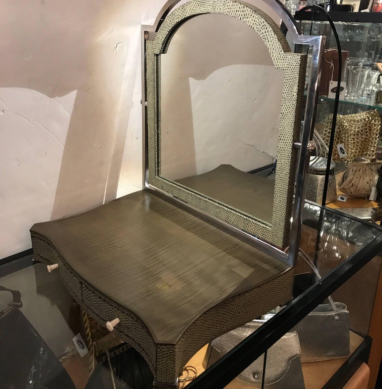 Theodore Alexander Vanity or Shaving Mirror For Sale at 1stDibs