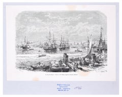 La Nouvelle Orléans - Original Woodcut Print After T.A. Weber - 1876