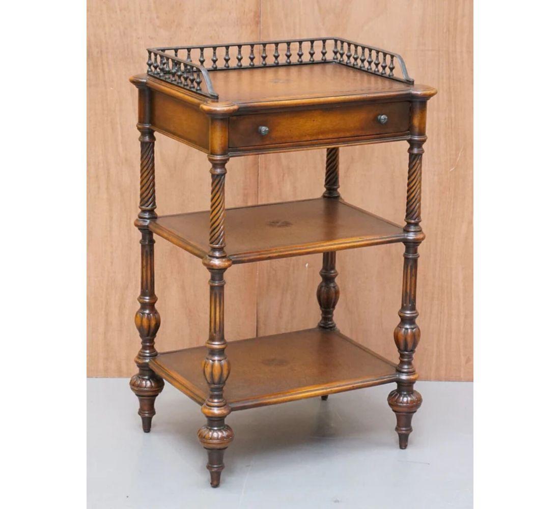 We are delighted to offer for sale this Lovely Theodore Alexander side table With Single Drawer. 

Theodore Alexander is shaped by English Heritage handcrafts furniture and accessories for your home with quality. They also believe that the person