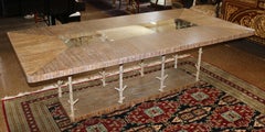 Theodore Alexander Wynwood II Faux Bois Style Conference Dining Table