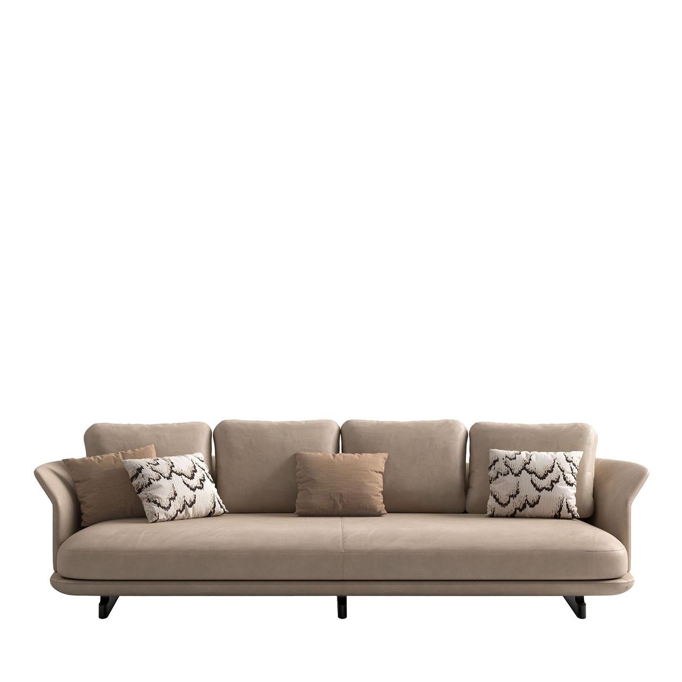 Divano fisso Theodore Beige in vendita 3