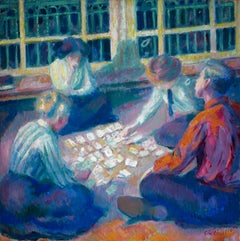 Jugadores de cartas, 1910