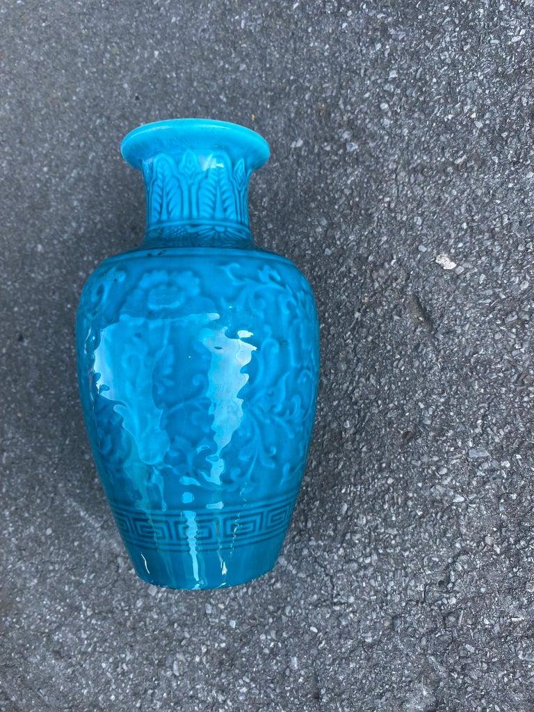 Théodore Deck, Ceramic Vase, Signed, circa 1870 For Sale 3