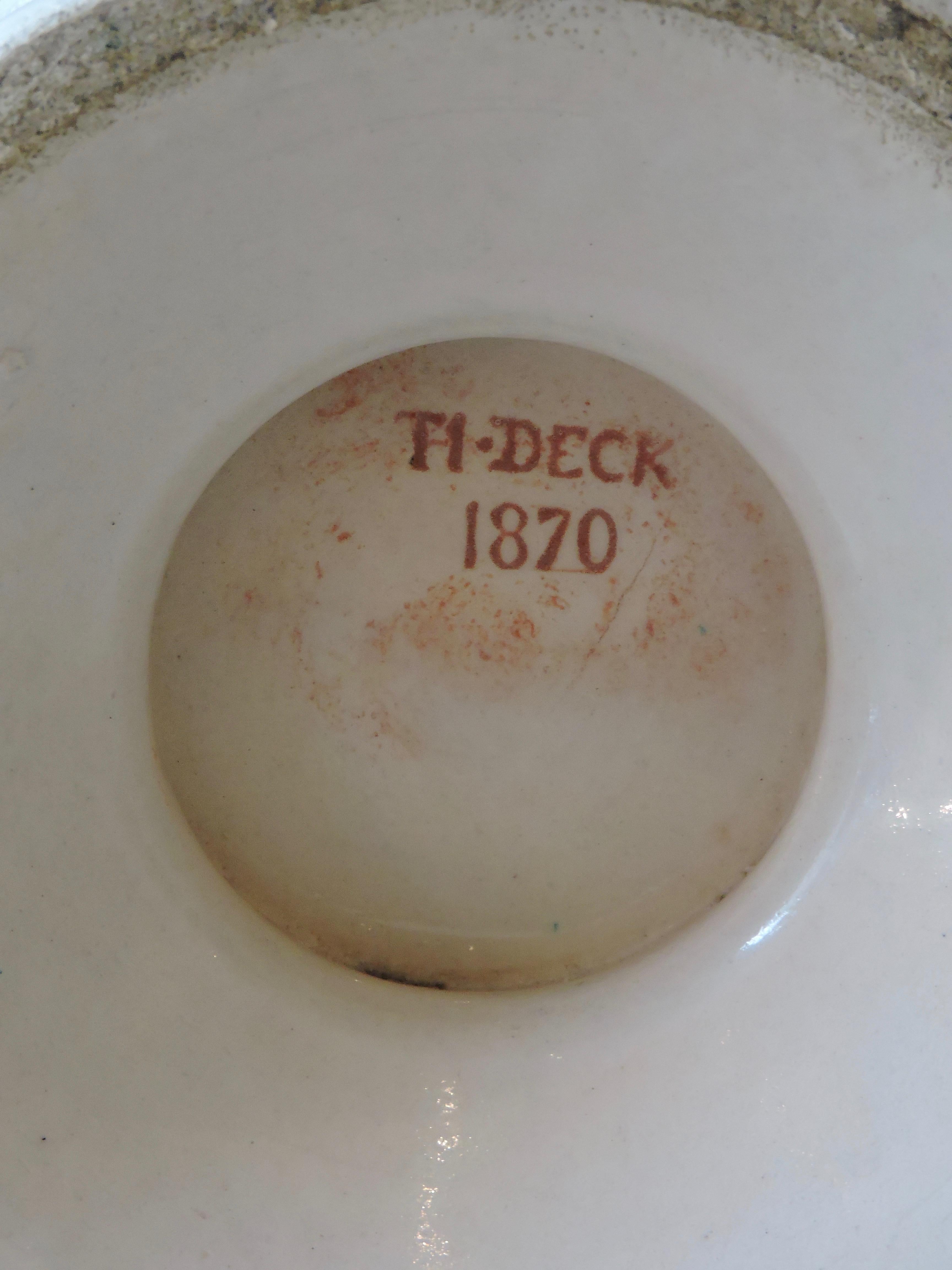 Théodore Deck Faience Iznik Baluster Vase 2