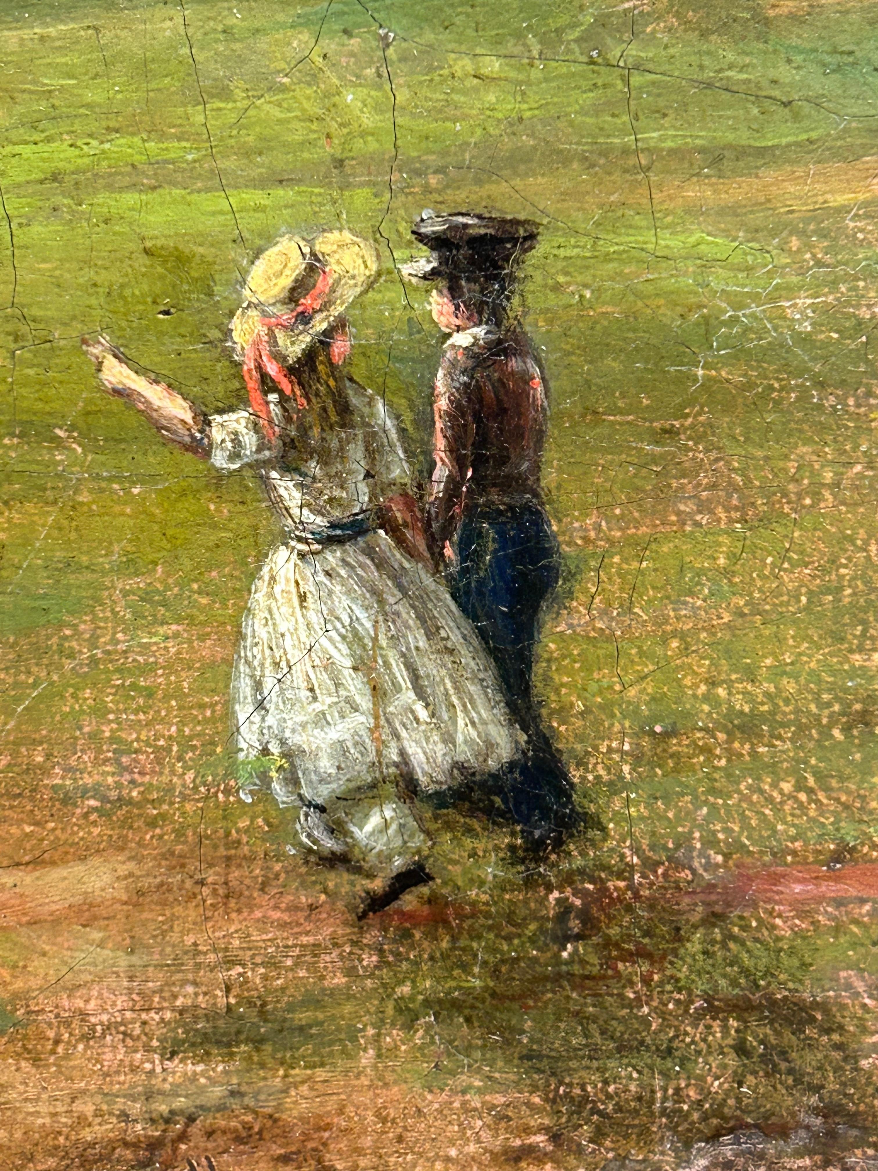 Theodore E. Pine (1828-1905) fue un artista estadounidense conocido por sus retratos y pinturas de género. Pine se especializó en el retrato, captando el parecido y la personalidad de sus retratados con notable precisión y sensibilidad. En sus