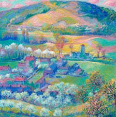 Valley of the Seine, Giverney by Theodore Earl Butler