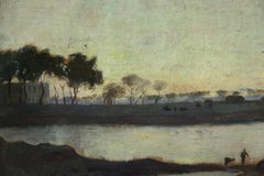 Sunset on the Medjerda