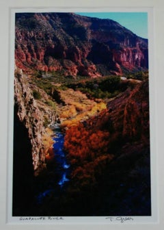 THEODORE GREER - 'Guadalupe River' - Photograph - Matted - Signed - US - 21st C.