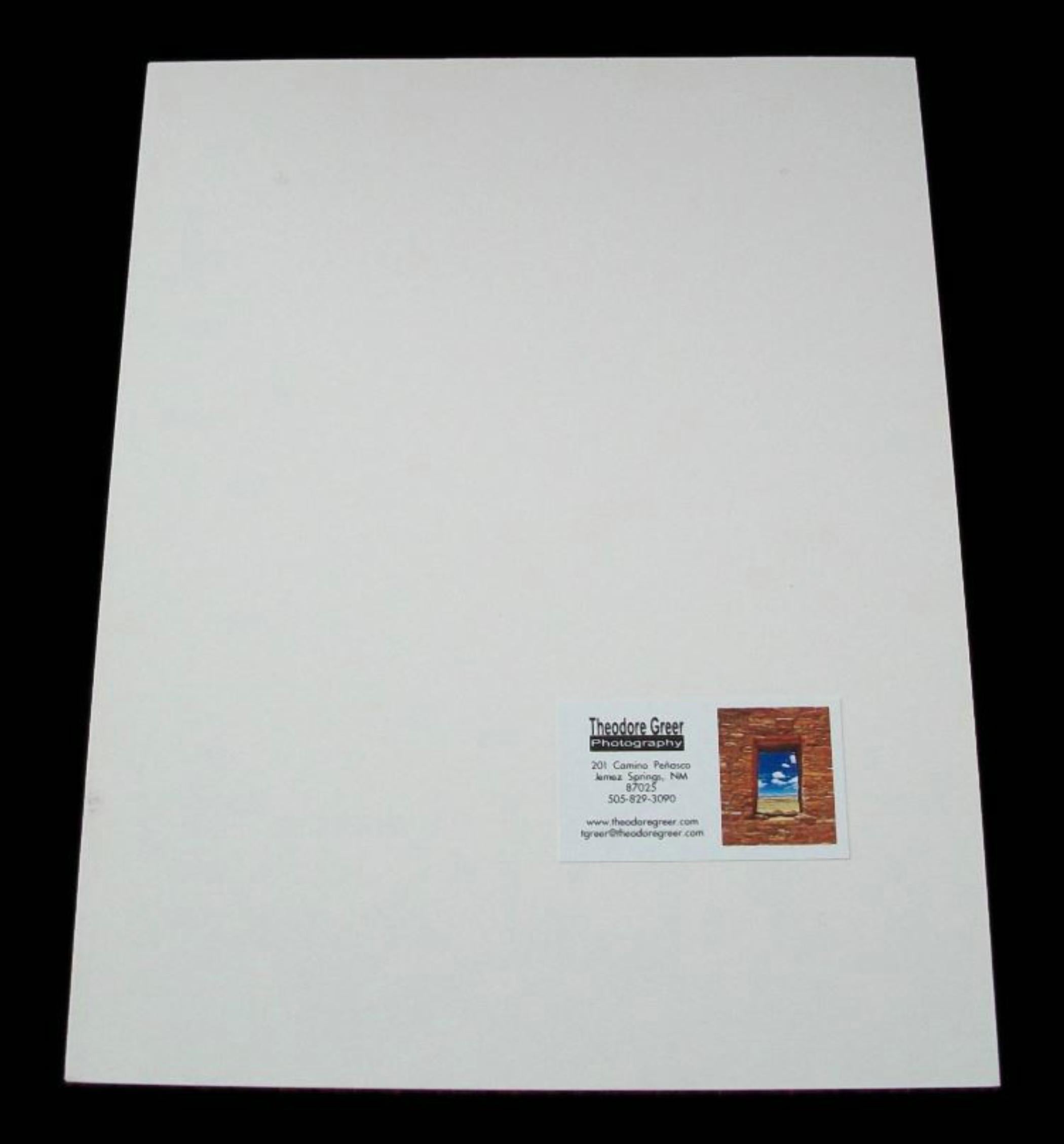 Hand-Crafted THEODORE GREER - 'Guadalupe River' - Photograph - Matted - Signed - US - 21st C. For Sale