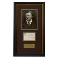 Antique Theodore Roosevelt Typed Letter Signed to Charles Gordon, November 18, 1898